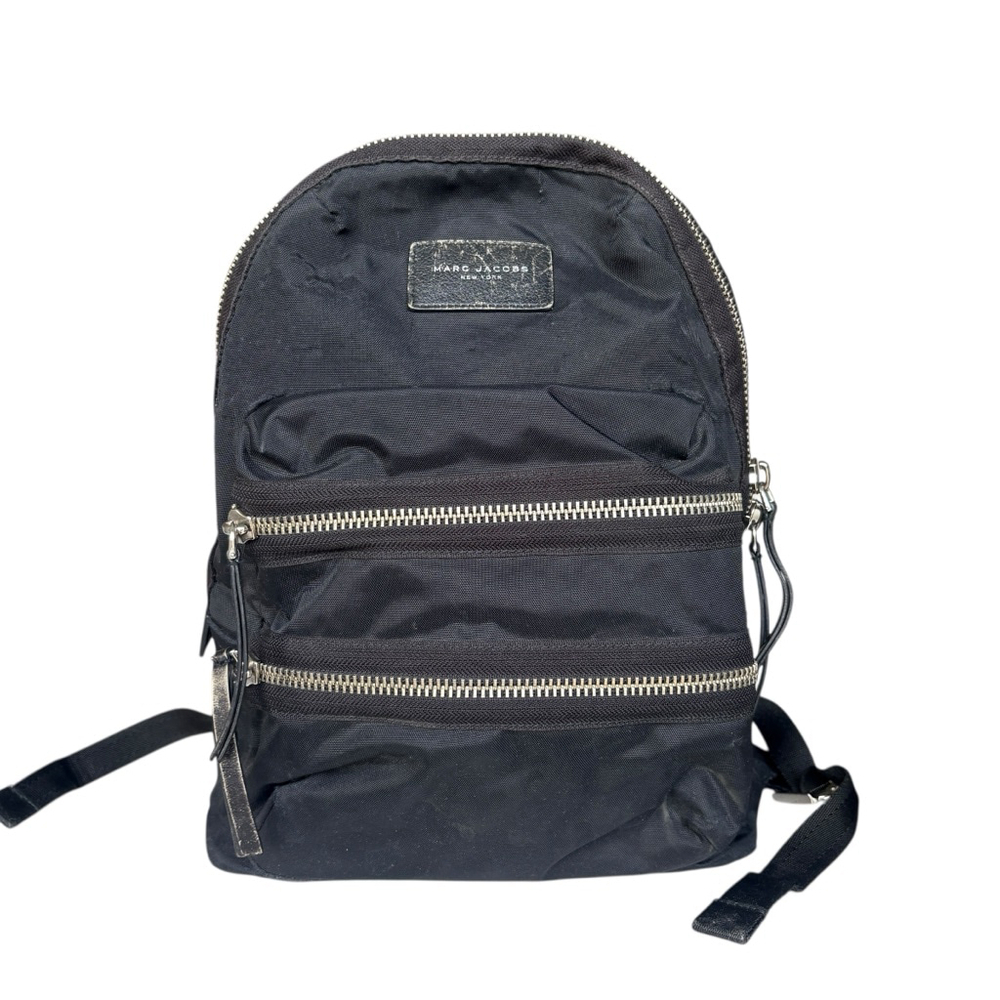 Marc Jacobs Biker Nylon Backpack Black